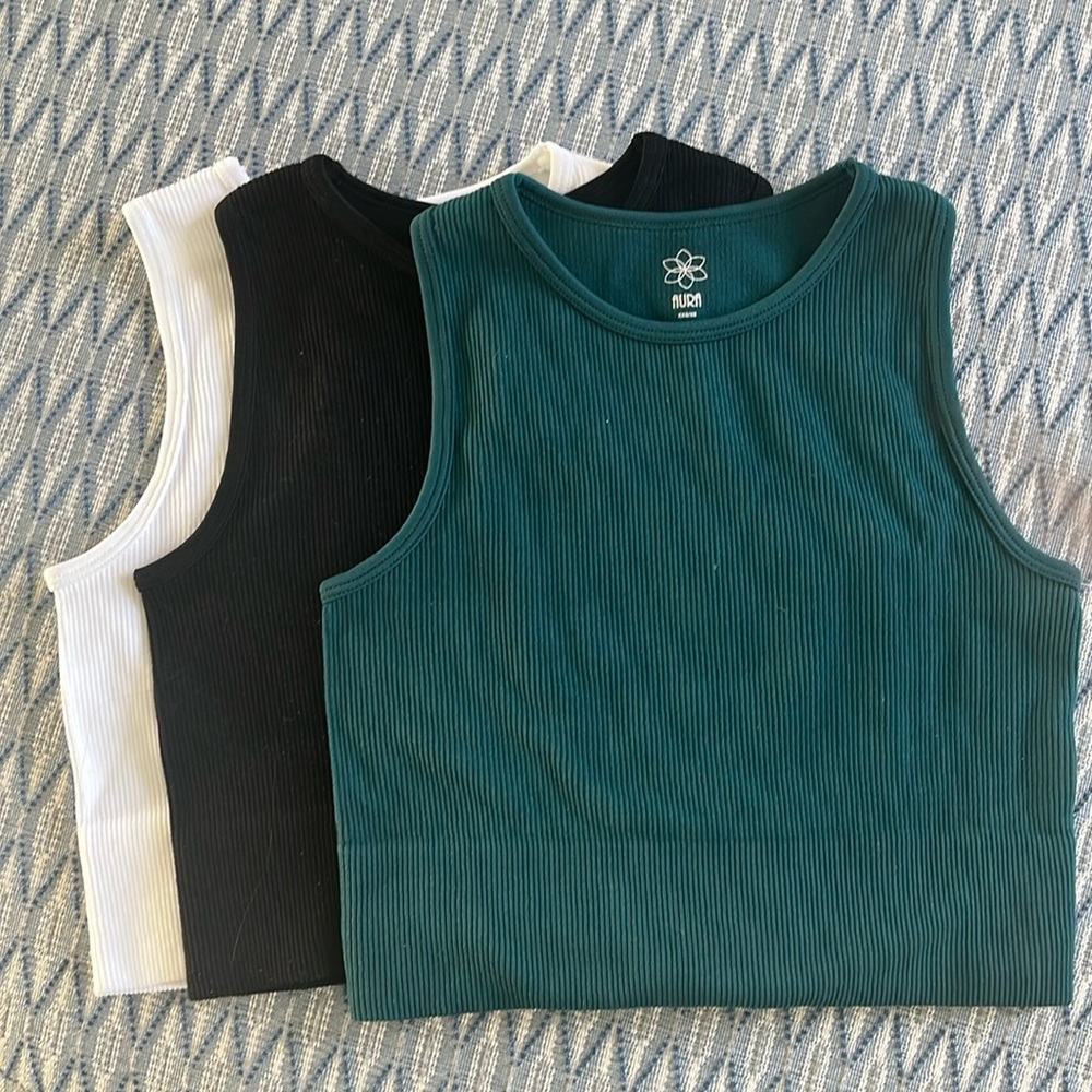 AURA Tank Crop Tops